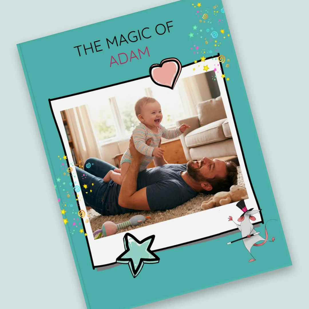 Show details for 8.5 x 11 | Magic of You | Single Dad | for delivery in the US only