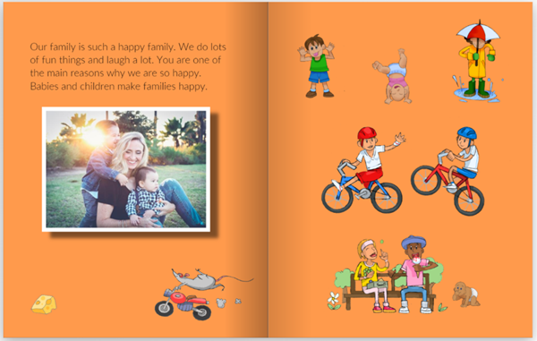 Show details for 8.5 x 11 | My Magic Mom | My Mom is a Surrogate | for delivery in the US only
